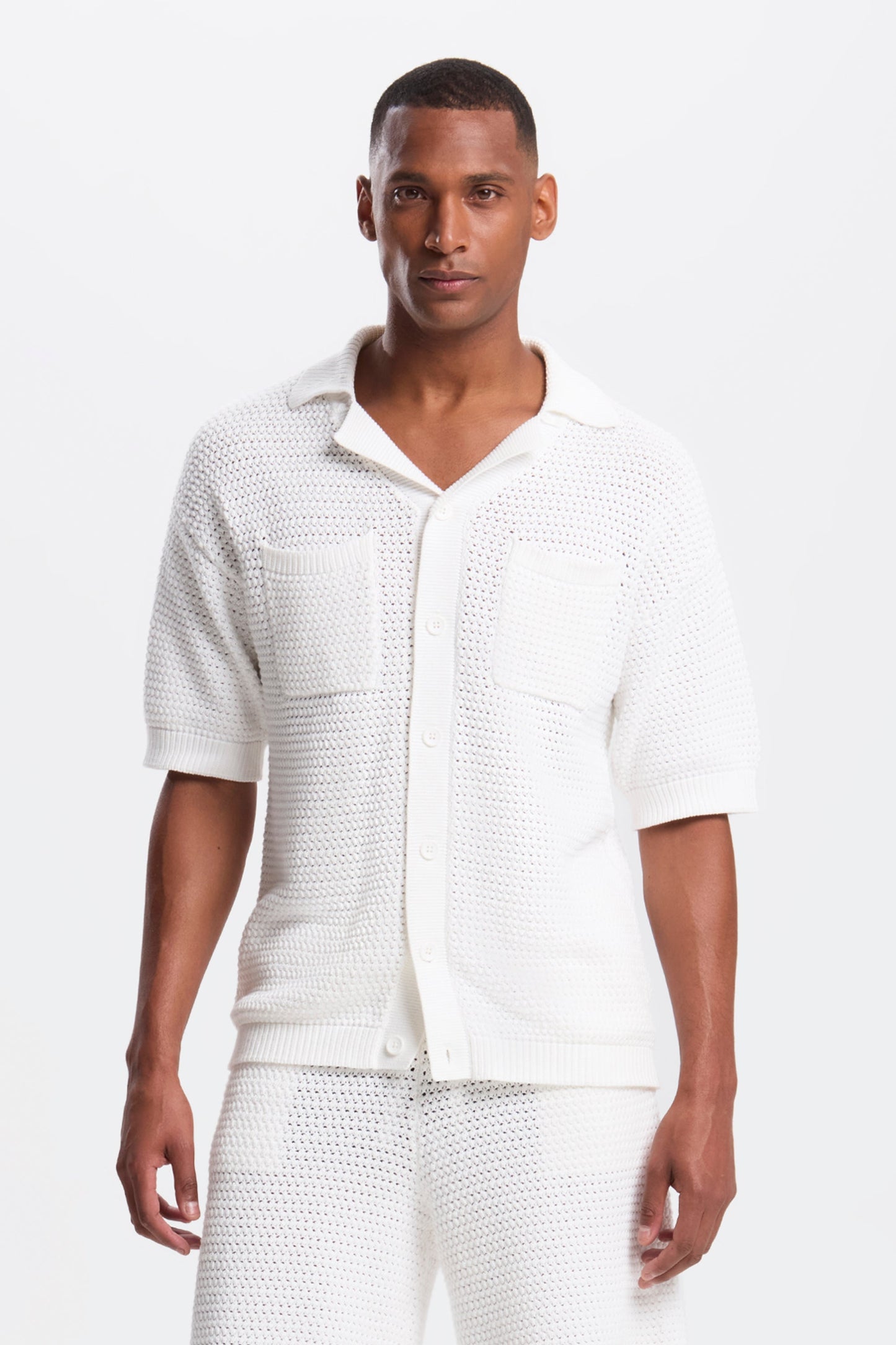 THE MATESE CROCHET SS SHIRT