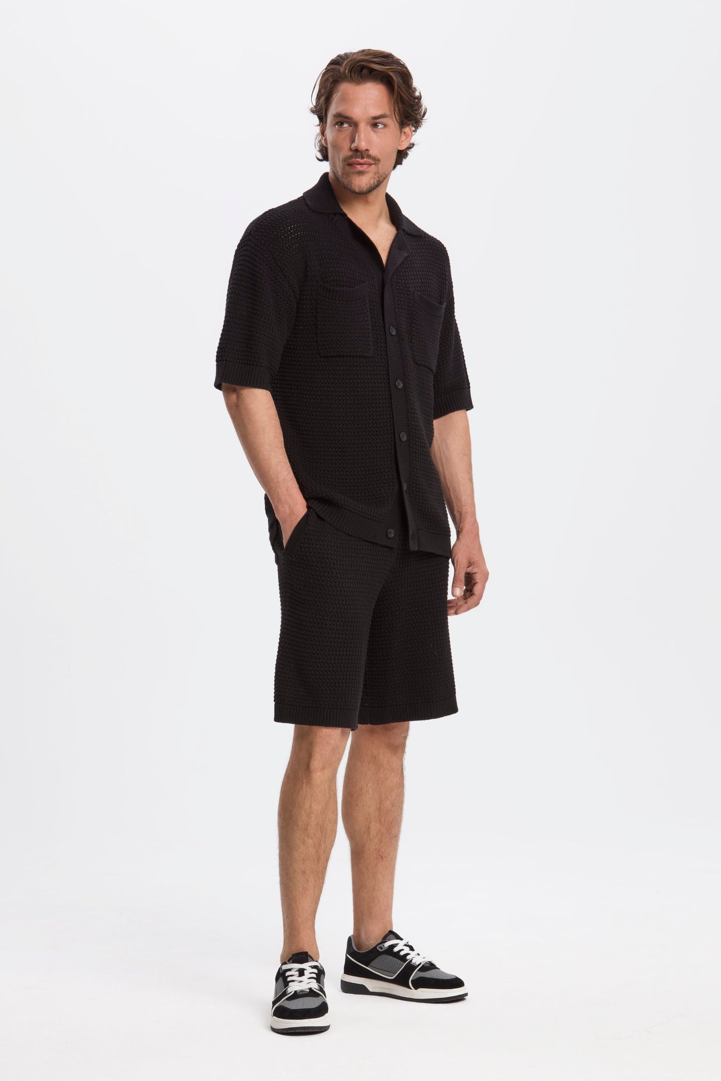 THE MATESE CROCHET SS SHIRT